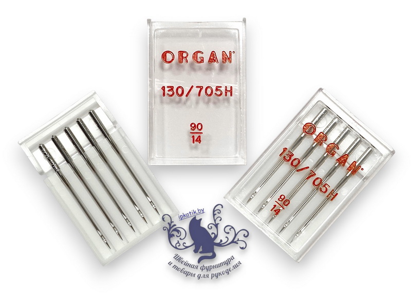 Иглы ORGAN 130/705Н для БШМ (№90) универсальные