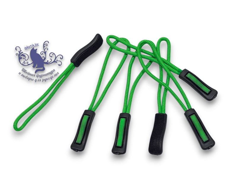 Пуллер со шнурком 25шт/уп арт.13 Черный/яблоко