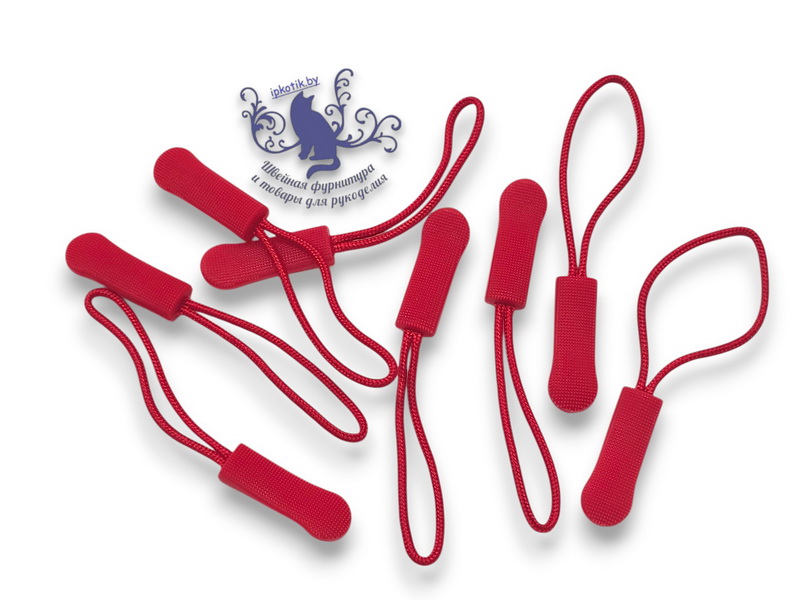 Пуллер со шнурком 25шт/уп Красный