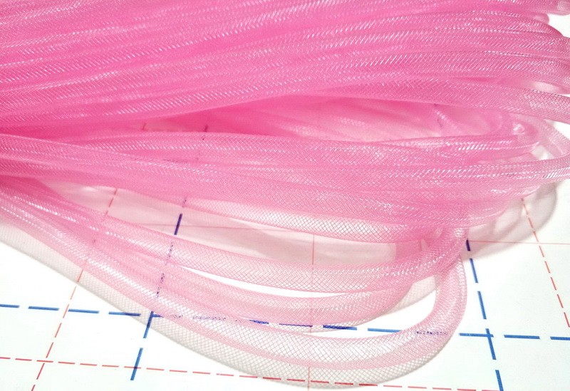 Регилин круглый 0,8см 22,7м/уп (+-0,5) Розовый