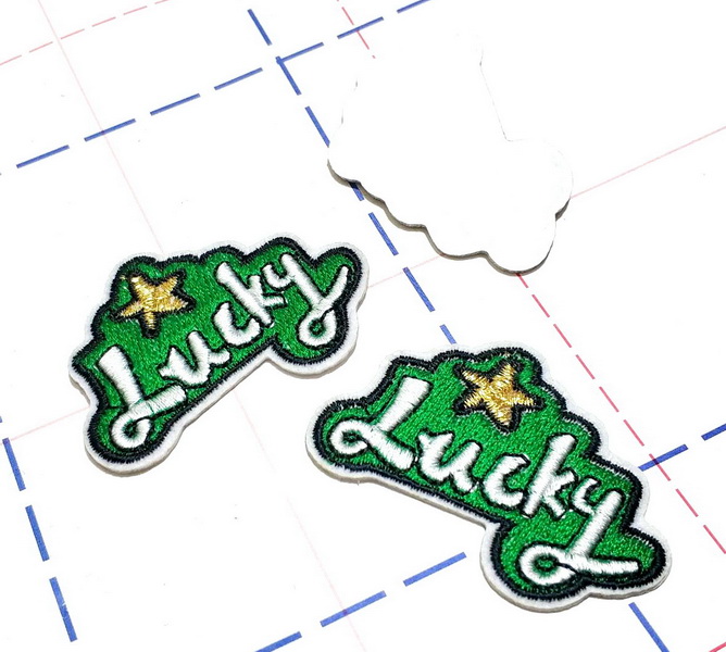 103 Термоаппликация 6,7*4,1см Lucky