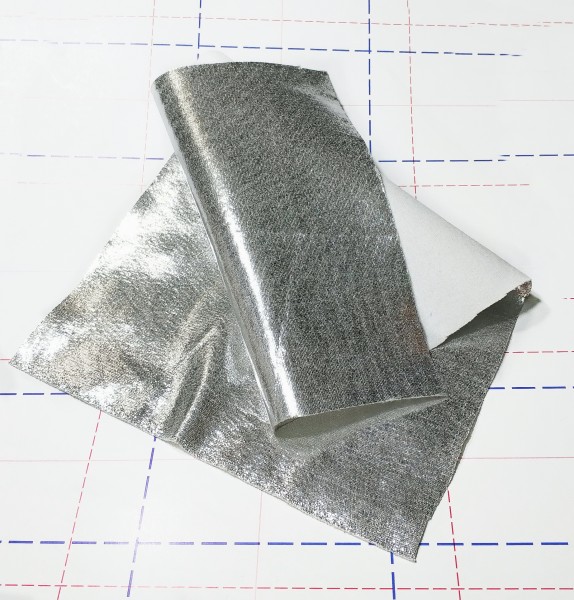 02 Ткань с напылением 30*20 см (+-1см) Серебро