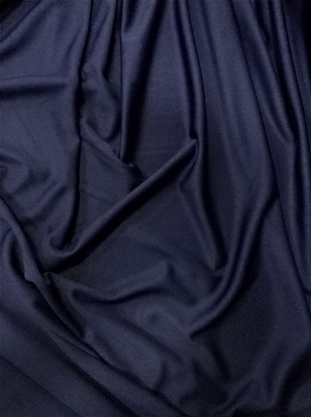 Лоскут_Полотно трикотажное Иммитация ложной сетки ш.180 (+-2см) пл. 150г/м2 состав 95%пэ/5Эл Темно-синий 2,50 м